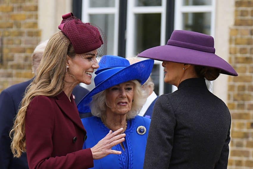 Uk Hosts President Trump And First Lady Melania Trump For State Visit Day Two camilla kate