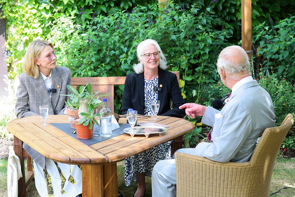 King Charles Iii Records Podcast With Cate Blanchett And Dr Elinor Breman For Royal Botanic Gardens, Kew's Seed Bank 25th Anniversary