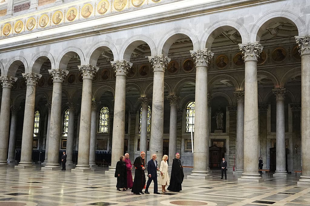 King Charles Iii And Queen Camilla State Visit To The Holy See Day Two