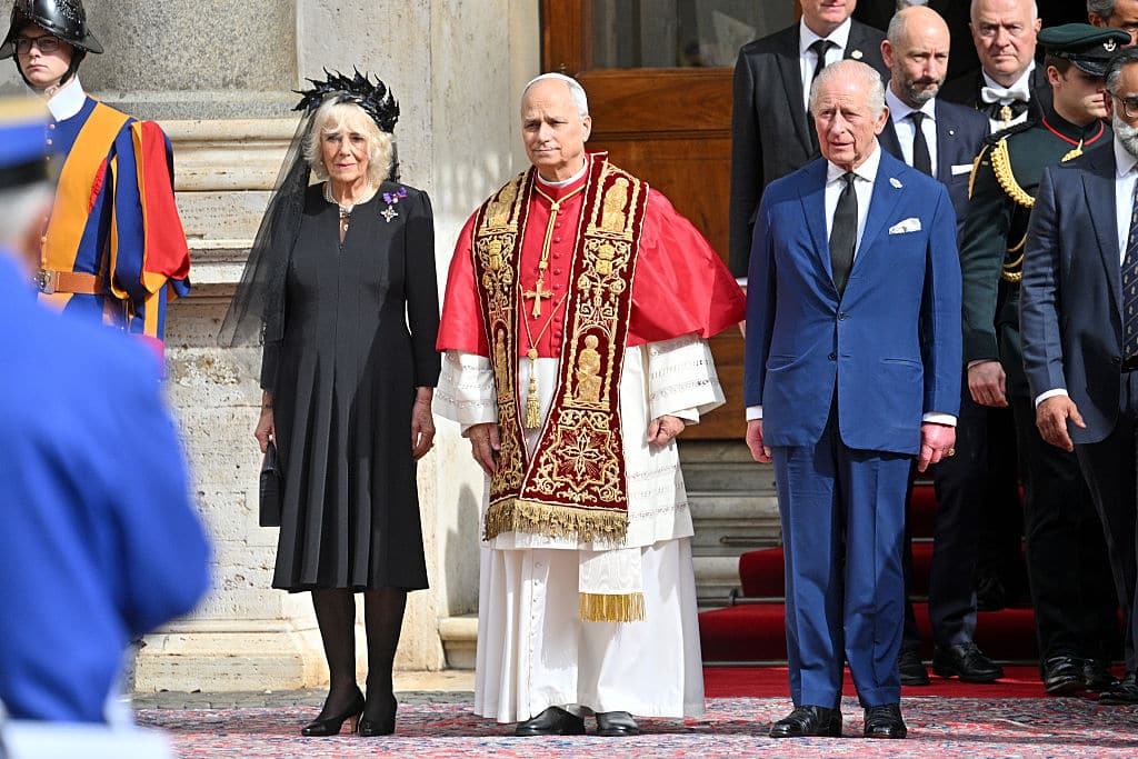 King Charles Iii And Queen Camilla State Visit To The Holy See Day Two
