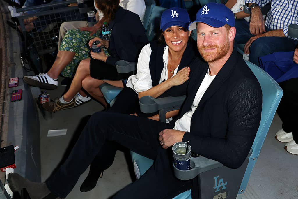 Meghan Harry World Series Toronto Blue Jays V Los Angeles Dodgers Game 4