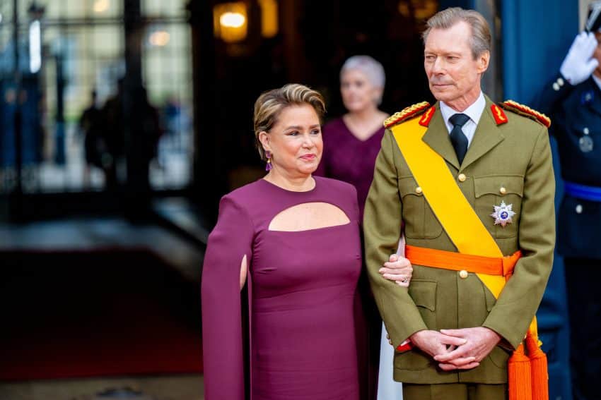 Troonswisseling In Luxemburg maria teresa