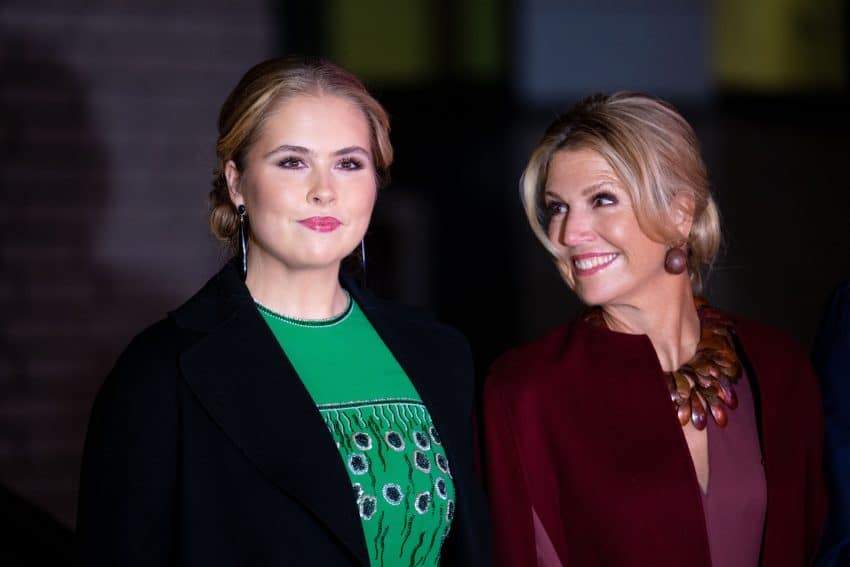 Viering 750 Jaar Amsterdam Maxima Amalia
