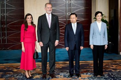 Spanish Royals Visit China Day 1 felipe letizia