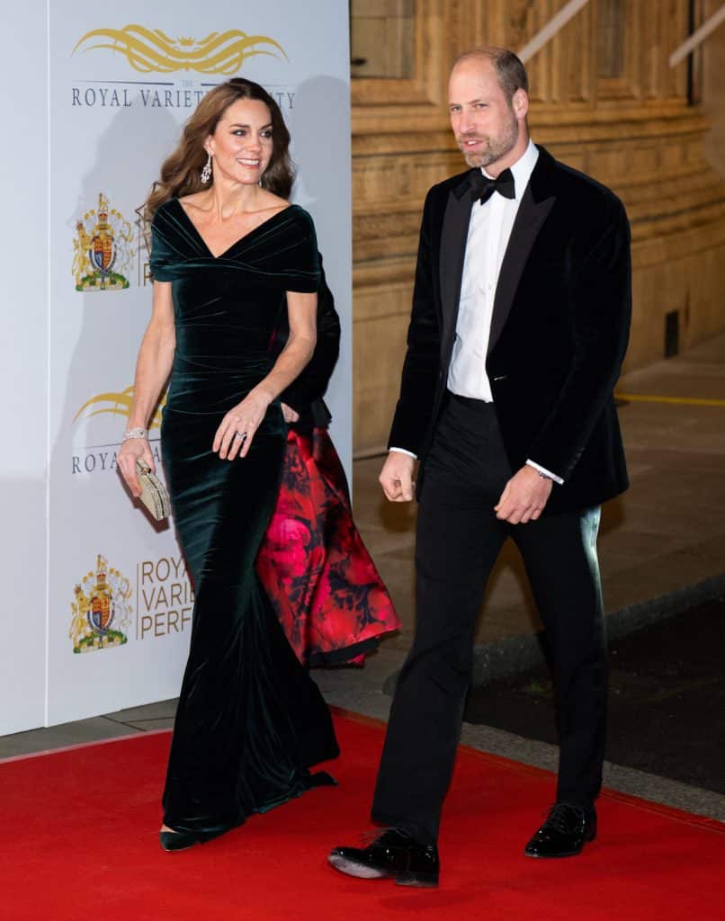 The Prince And Princess Of Wales Attend The Royal Variety Performance