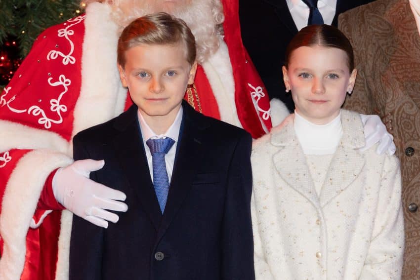 tweeling jacques en gabiella Prince Albert Ii And Family Attend Casino De Monte Carlo Christmas Lights Inauguration 29 Nov 2025