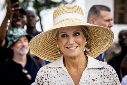 Koningspaar Staatsbezoek Suriname Dag 1 Máxima