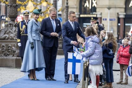 Staatsbezoek Finse President Alexander Stubb