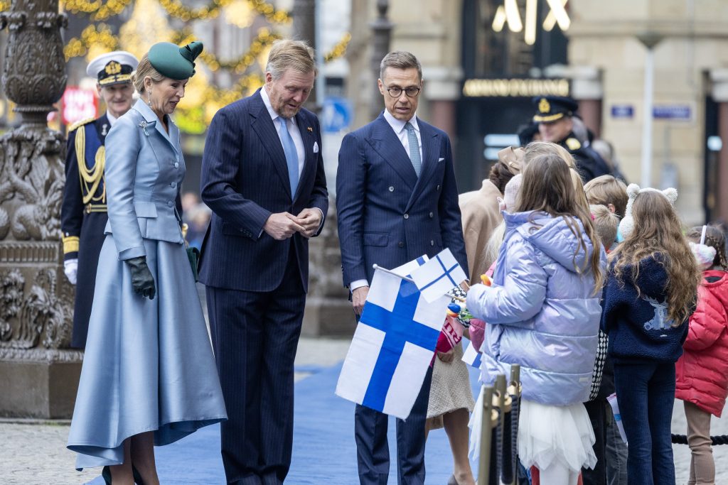 Staatsbezoek Finse President Alexander Stubb