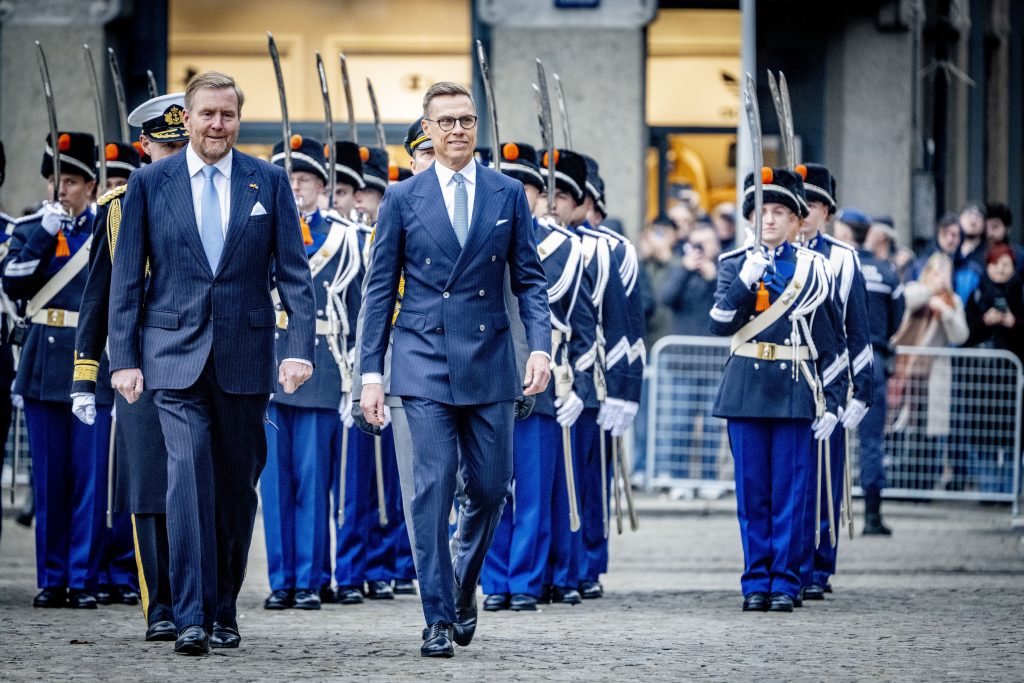Staatsbezoek President Van Finland