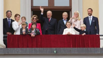 Koning Harald van Noorwegen marius sonja Gettyimages 145487309