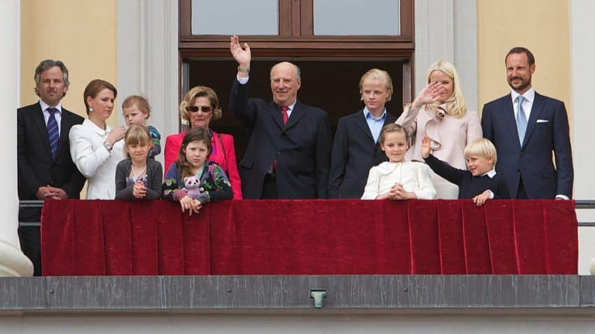 Koning Harald van Noorwegen marius sonja Gettyimages 145487309