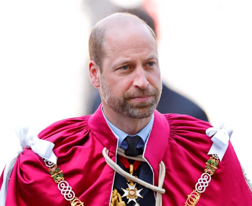 The King And The Prince Of Wales Attend The Service For The Order Of The Bath