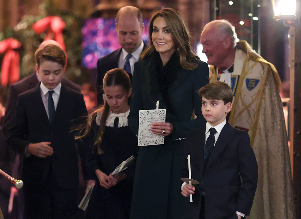 Members Of The Royal Family Attend The 'together At Christmas' Carol Service