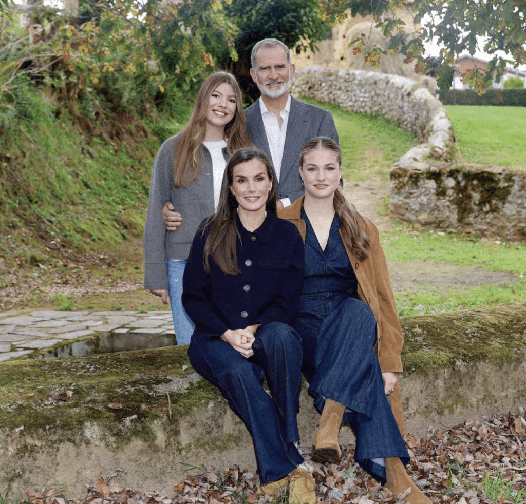 Spaanse Royals Kerst Groet