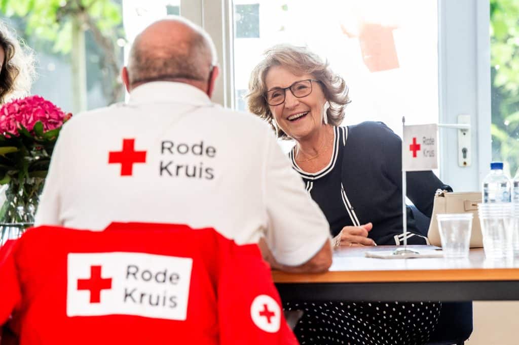 Utrecht Werkbezoek Rode Kruis