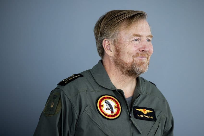 Koning Willem Alexander In De Verkeerstoren Van Schiphol