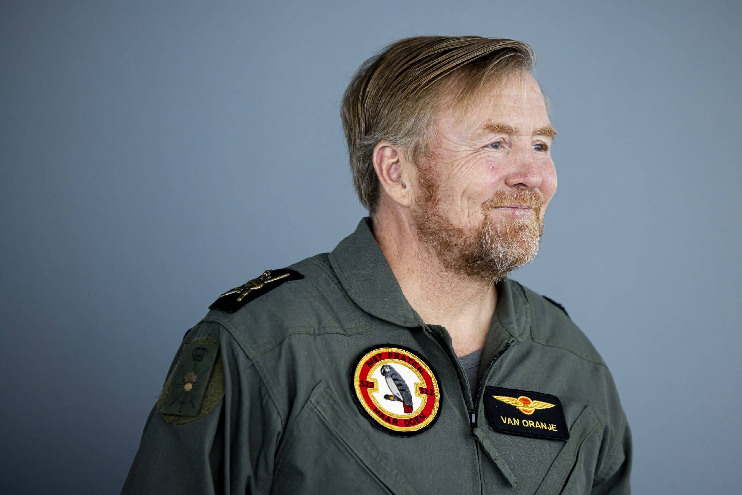 Koning Willem Alexander In De Verkeerstoren Van Schiphol