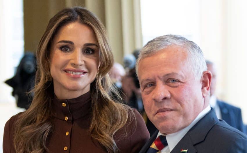 Coronation Reception For Overseas Guests Rania en Abdullah