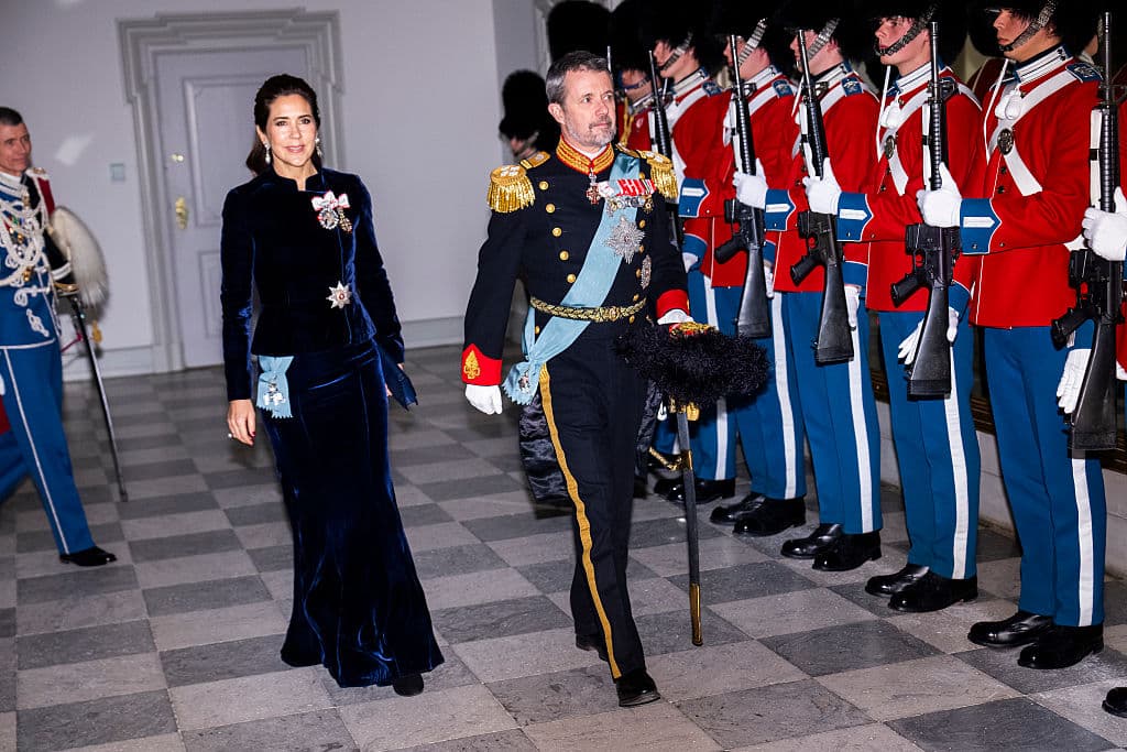 King Frederik X And Queen Mary Attend New Year's Court For The Diplomatic Corps