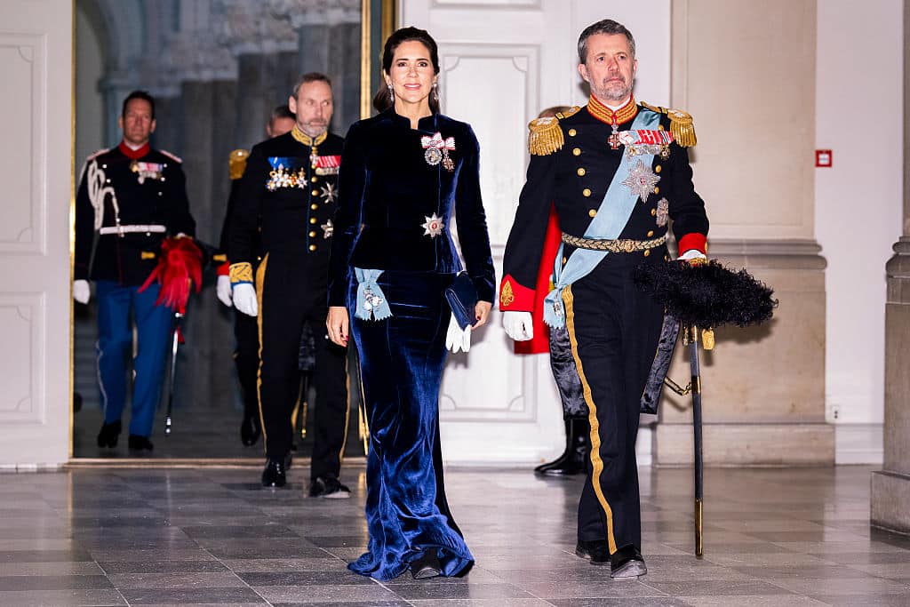 King Frederik X And Queen Mary Attend New Year's Court For The Diplomatic Corps