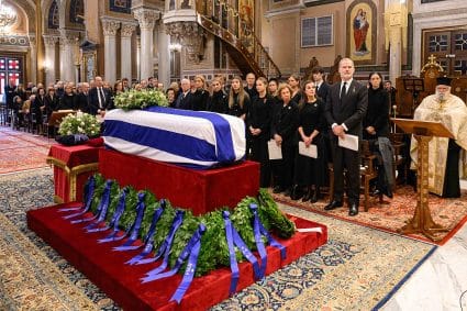 The Funeral Of Princess Irene Of Greece