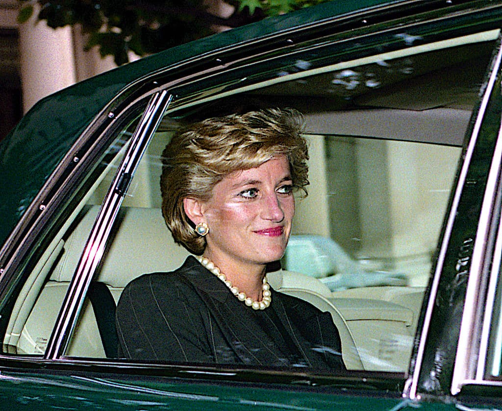 Diana, Princess Of Wales Visits Washington Dc.