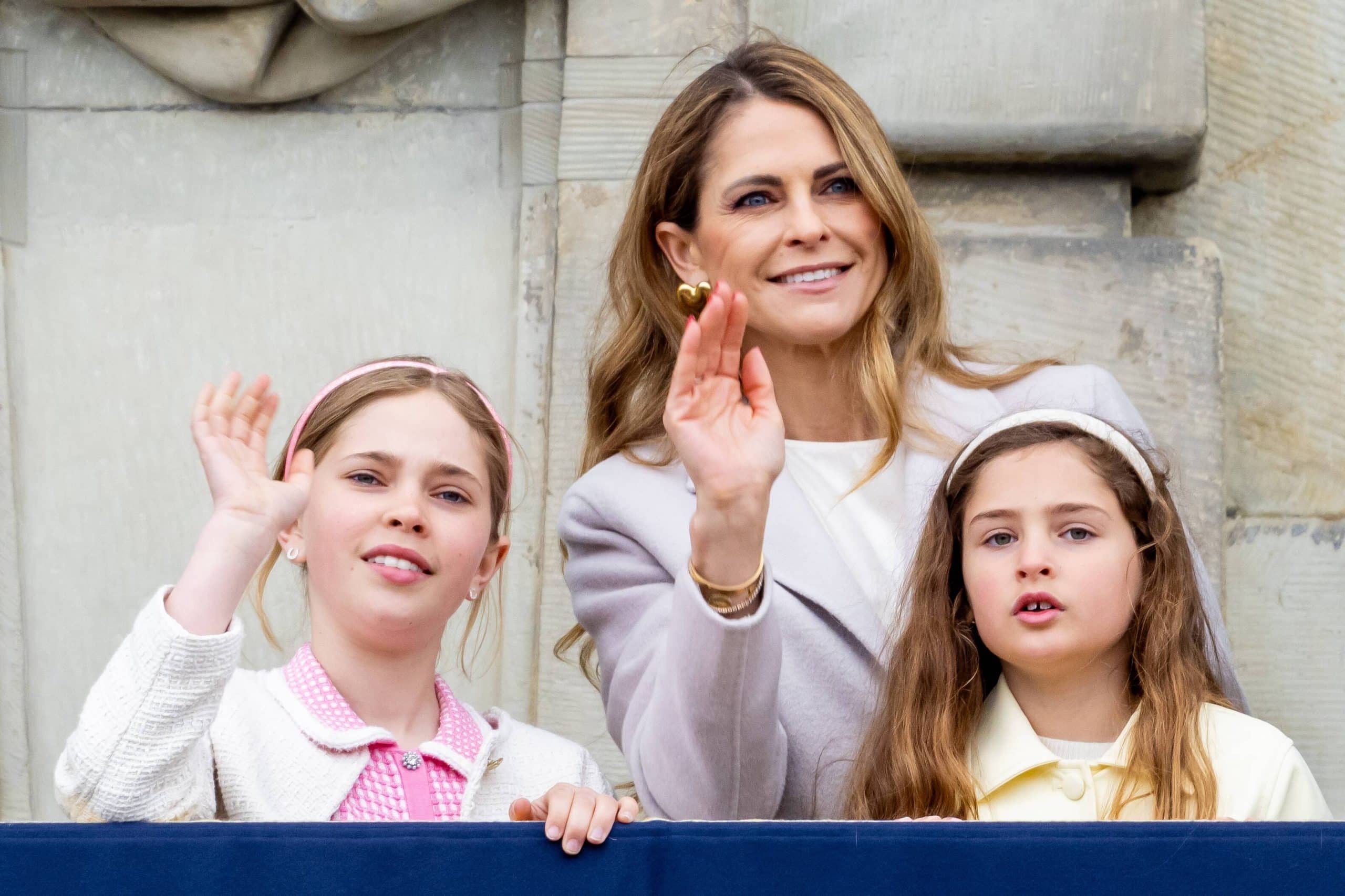 Traditional Birthday Parade Celebrating The Swedish King's 79th Birthday In The Courtyard Of The Royal Palace In Stockholm, Sweden, April 30th, 2025. Madeleine