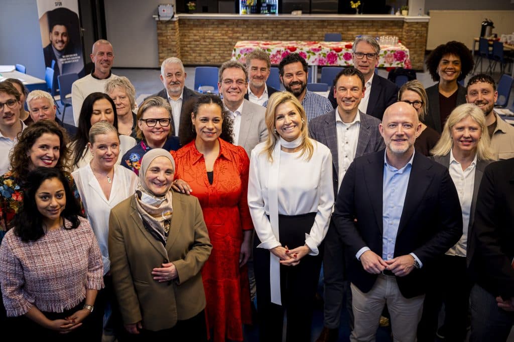 Koningin Maxima Bezoekt Huis Van De Wijk In Kader Van Schuldproblematiek