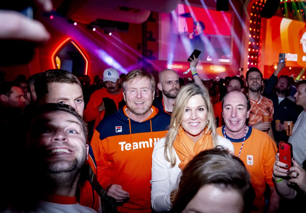 Jutta Leerdam Huldiging Teamnl Huis