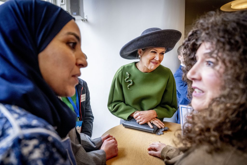 Koningin Máxima Opent Het Internationaal Jaar Van De Vrijwilliger.