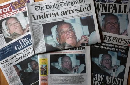 Britain Andrew Arrest