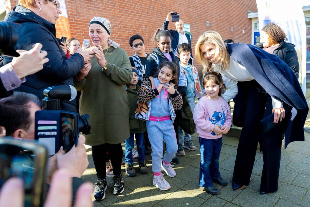 Koningin Maxima Bezoekt Rotterdam Feijenoord In Het Kader Van Financiele Gezondheid