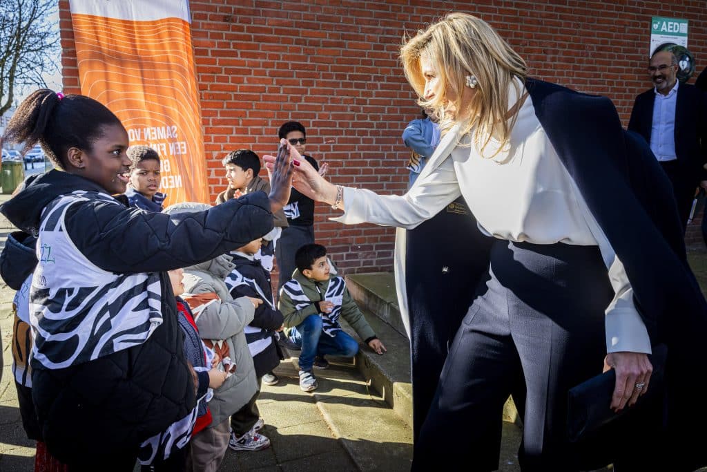 Koningin Maxima Bezoekt Huis Van De Wijk In Kader Van Schuldproblematiek