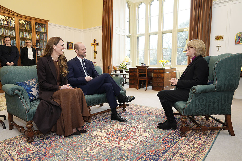 Prince And Princess Of Wales Attend Audience At Lambeth Palace