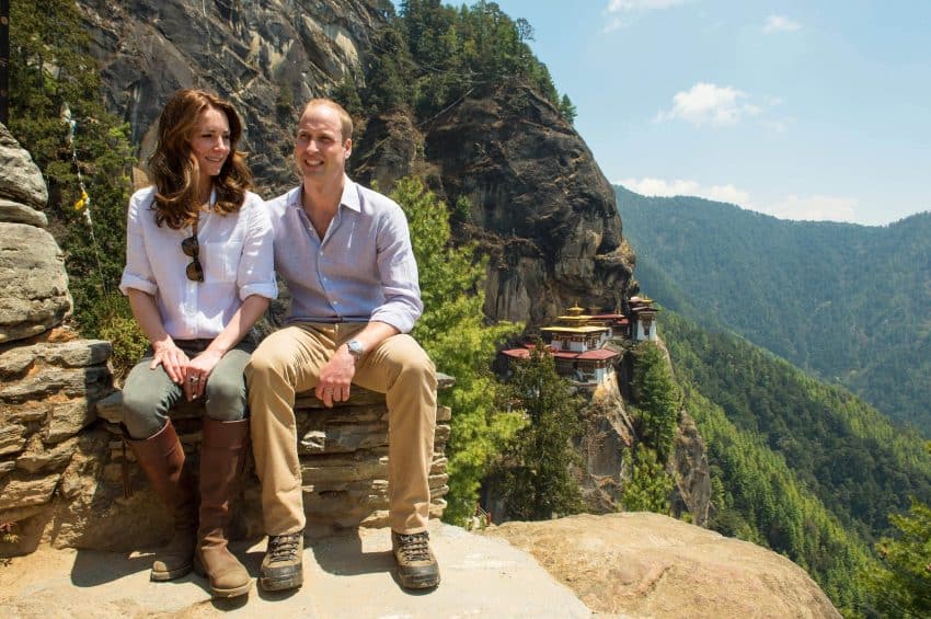 William Kate vakantiebestemmingen