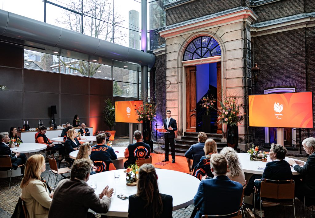 Huldiging Medaillewinnaars Paralympische Winterspelen