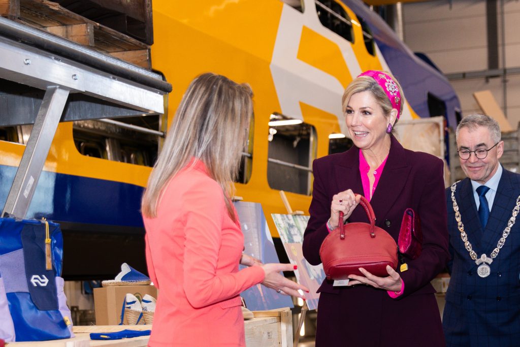Koningin Máxima En Minister Van Veldhoven Op Bezoek Bij Ns Voor De Week Van De Circulaire Economie