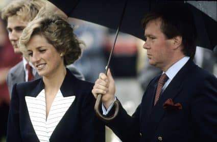 Anp Prinses Diana en haar lijfwacht Ken Warfe