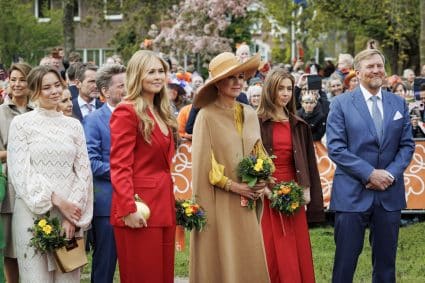 Koninklijke Familie Viert Koningsdag In Dokkum