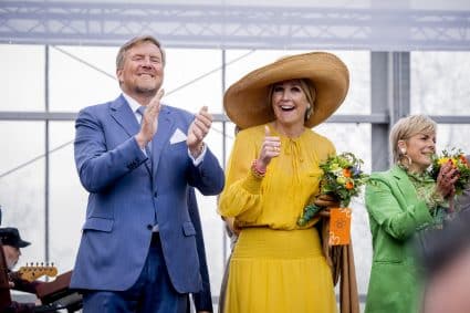 Koning Willem-Alexander en koningin Máxima op Koningsdag 2026