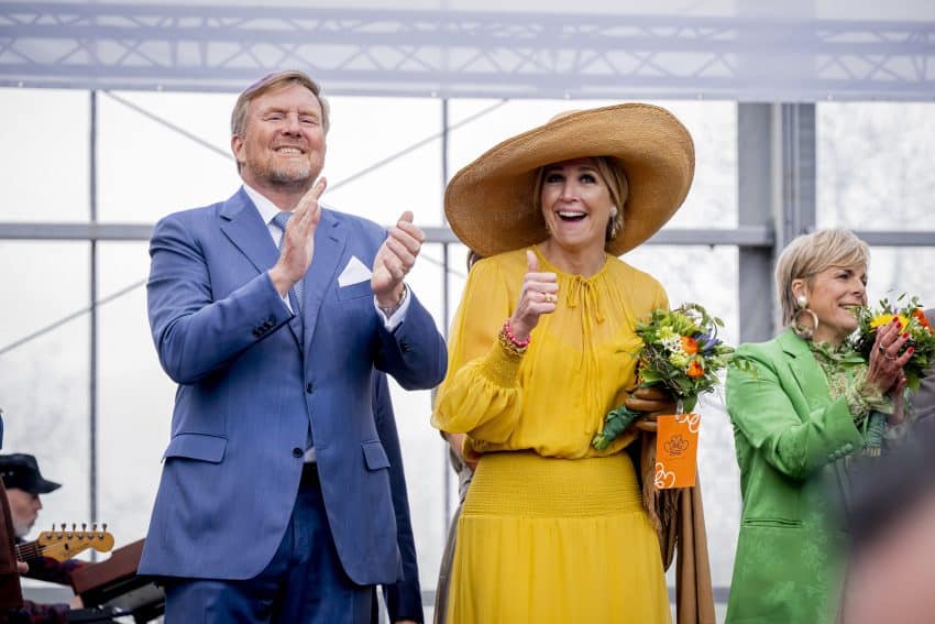 Koning Willem-Alexander en koningin Máxima op Koningsdag 2026