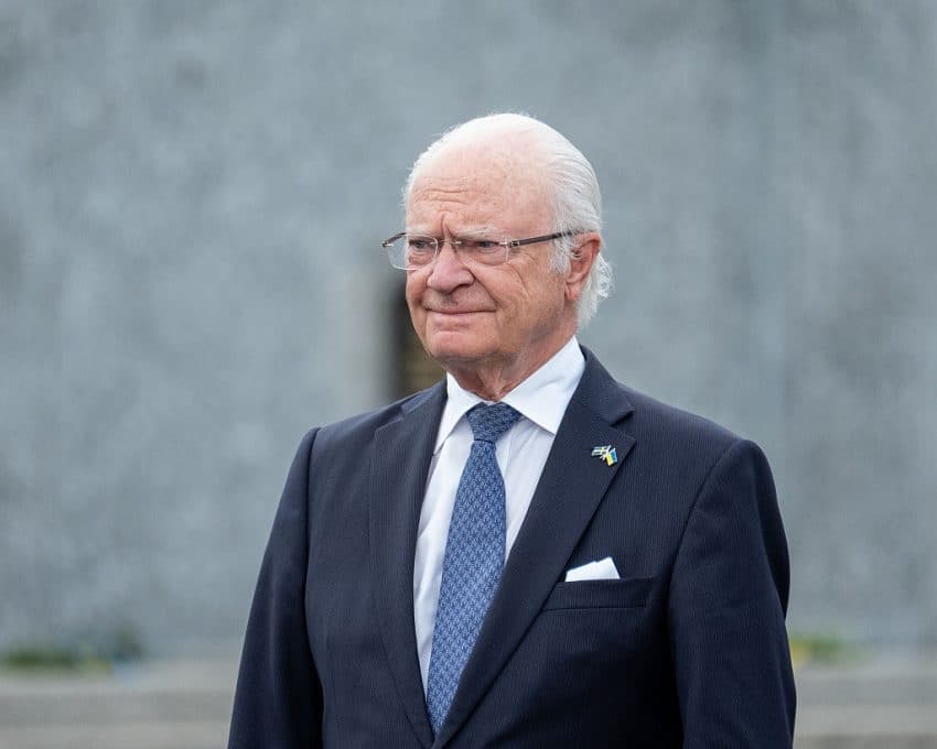 King Of Sweden Carl Gustaf Visits Ukraine GETTY IMAGES