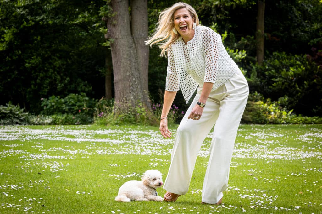 Dutch Royal Family Attends Summer Photo Session At Huis Ten Bosch Palace