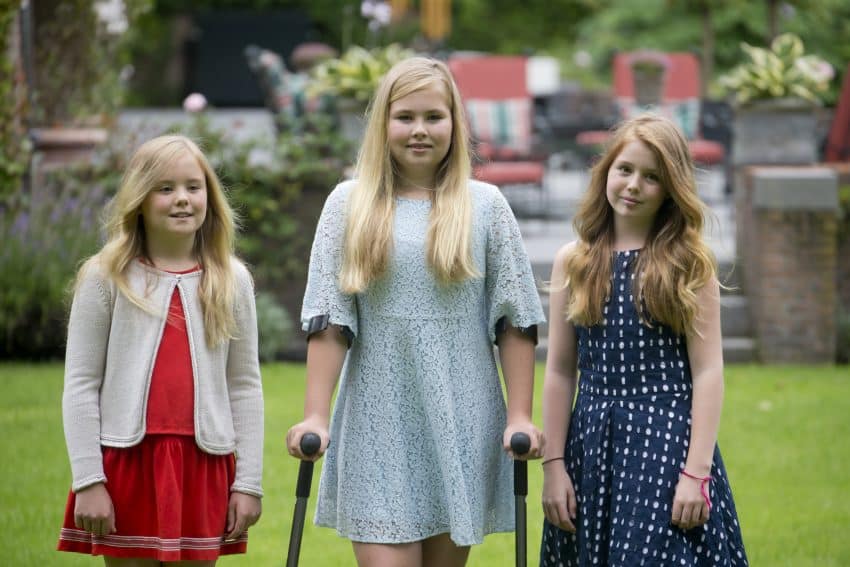 Prinses Amalia, prinses Alexia en prinses Ariane