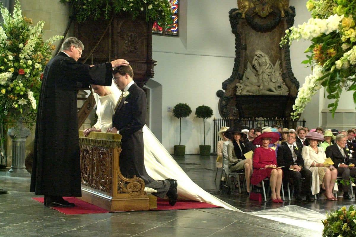 Constantijn en Laurentien 25 jaar getrouwd: zo zag het kerkelijk huwelijk eruit
