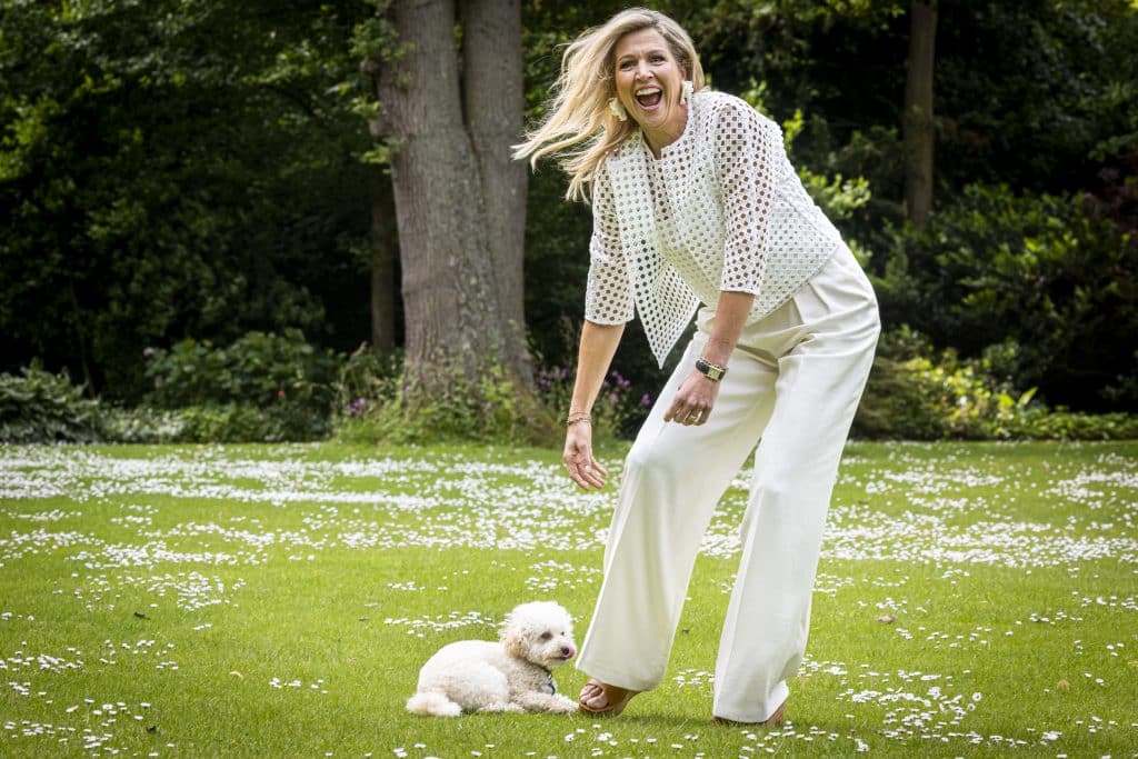 Dutch Royal Family Attends Summer Photo Session At Huis Ten Bosch Palace