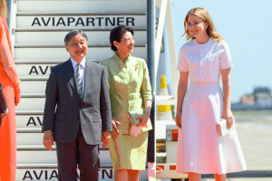 Keizer Naruhito, Keizerin Masako En Prinses Elisabeth Getty Images