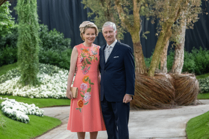 Koning Filip En Koningin Mathilde Anp