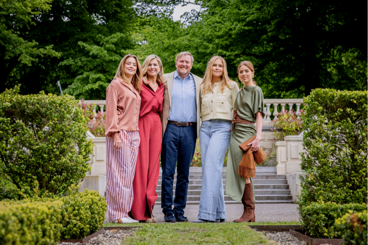 Koning Willem Alexander, Koningin Máxima, Prinses Amalia, Prinses Alexia En Prinses Ariane Getty Images
